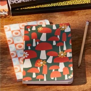 Denik Classic Layflat Mushroom Notebook, New